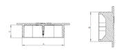 DETAIL2712 Protection plug for HV TE connectors_technical drawing