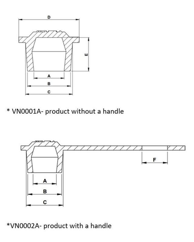 Nipple Grease Caps (VN)Nipple Grease Cap_VN drawing